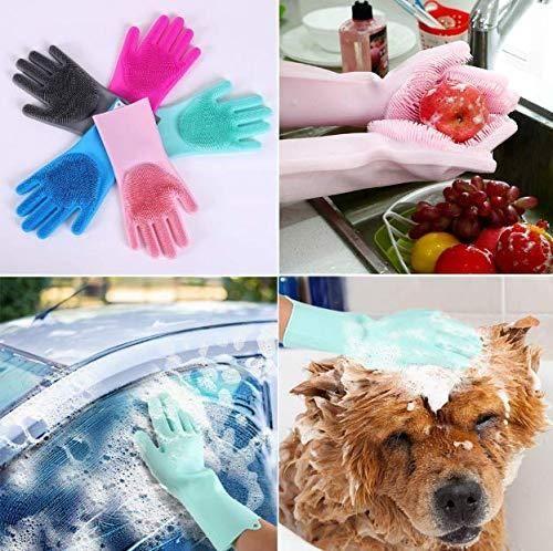 Gloves - Magic Silicone Cleaning Gloves ( 1 Pair )