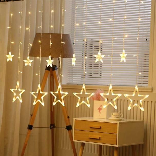 6Star+6Curtain light (LED light for home decoration ,party decoration)