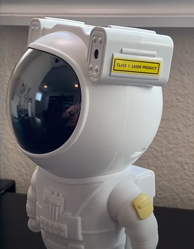 Astronaut Galaxy Projector - 360 Magnetic Head Rotation, Remote Control