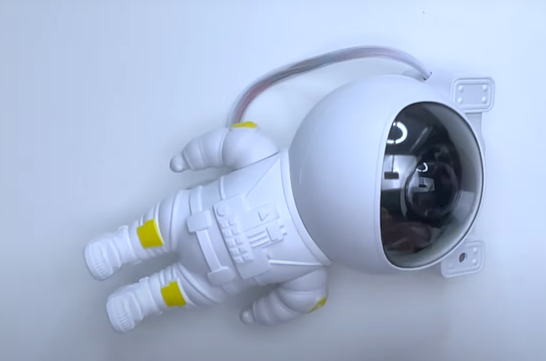 Astronaut Galaxy Projector - 360 Magnetic Head Rotation, Remote Control